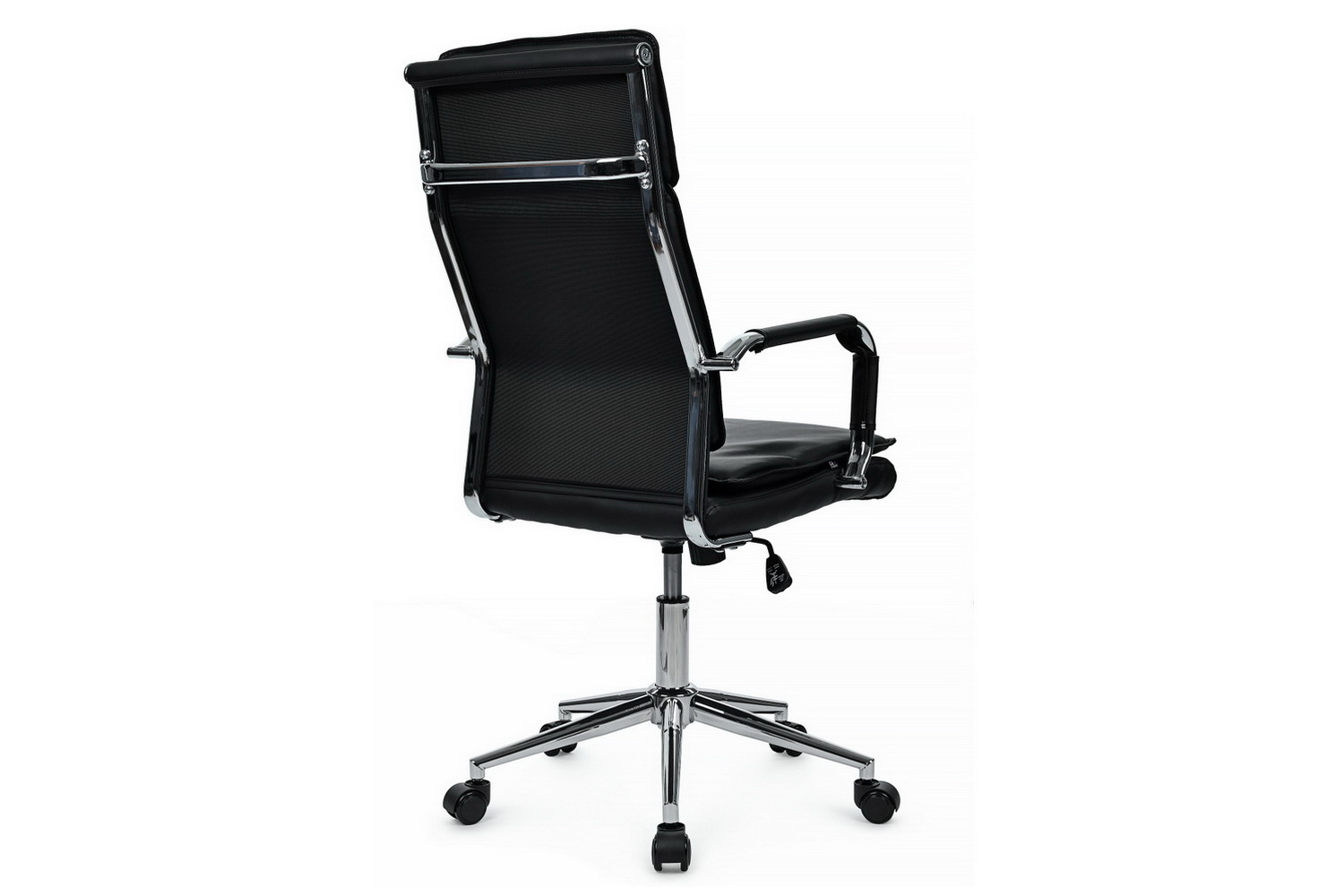 кресло руководителя rv chair dil 6018h чёрная экокожа фото